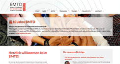 Desktop Screenshot of bmtd.de